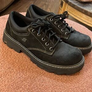 Skechers Parties Mate Oxford Black 9.5